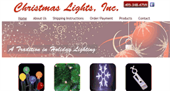 Desktop Screenshot of christmaslightsinc.com